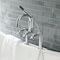Aqua Vintage Deck-Mount Clawfoot Tub Faucet, Polished Chrome, Deck Mount AE8401DX - alternate 6